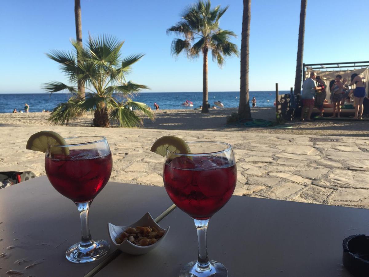 Playa Burriana, Tva Terasser, Havsutsikt, Pool 内尔哈 外观 照片
