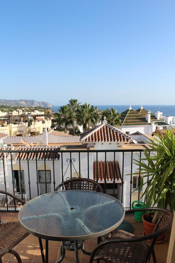 Playa Burriana, Tva Terasser, Havsutsikt, Pool 内尔哈 外观 照片