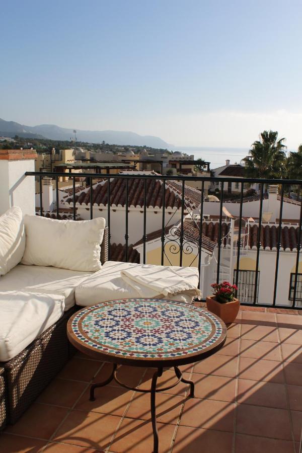 Playa Burriana, Tva Terasser, Havsutsikt, Pool 内尔哈 外观 照片